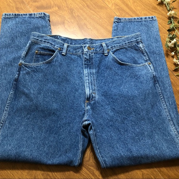 Wrangler Vintage Denim Mens Jeans size 36 - Picture 2 of 9
